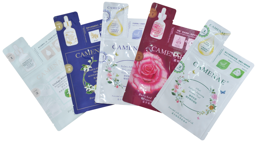 Face mask packaging bag